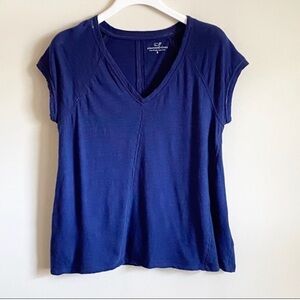 Vineyard Vines V Neck T Shirt Short Sleeves Size S